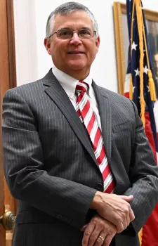 Photo of Hon. James P. Murphy, the Deputy Chief Administrative Judge for the Courts Outside New York City.