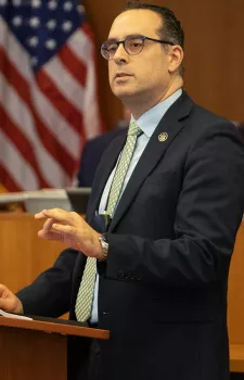 Photo of Hon. Adam Silvera, Deputy Chief Administrative Judge for the New York City Courts.