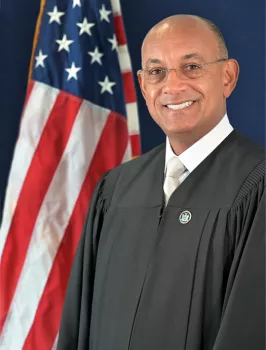 Photo of Hon. Norman St. George, First Deputy Chief Administrative Judge of New York State.