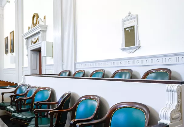 Jury box